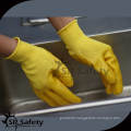 SRSAFETY 13 gauge knitted polyester liner PVC coated work gloves/Polyester liner coated PVC gloves/PVC coated work gloves